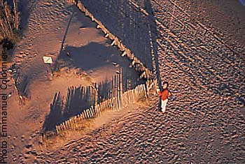 Fréjus 03, ombres de barrière.